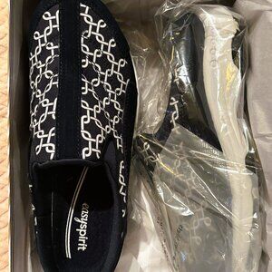 Easy Spirit Traveltime Navy Clogs Size 9 1/2 M New In Box Slip On Original $69